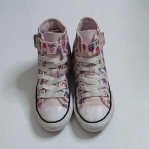 Converse Kids High-Top Sneakers - Pink Ice Cream Print